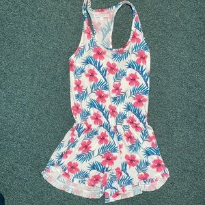 tropical romper
